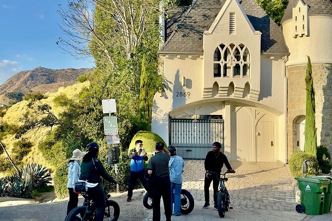 Hollywood Sign: Scott E-Bike Tours Los Angeles Private Tour - Griffith Park Finish: A Top-of-Sign Perspective Over Los Angeles