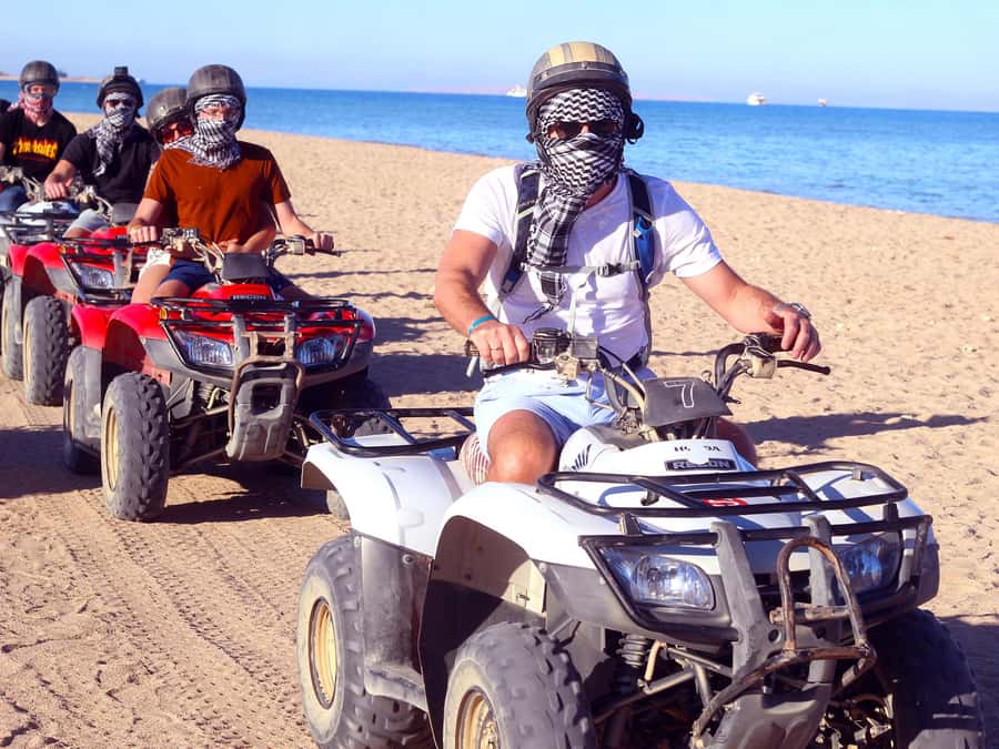 Hurghada: Quad Bike Tour of the Desert and Red Sea - Entering The Desert: How the Hurghada Quad Bike Tour Really Runs
