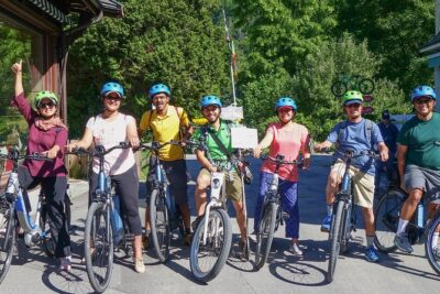Interlaken 3-Hour Guided E-Bike Tour with a Farm and Ancient Villages Visit - Getting set up at Flying Wheels and meeting your guide