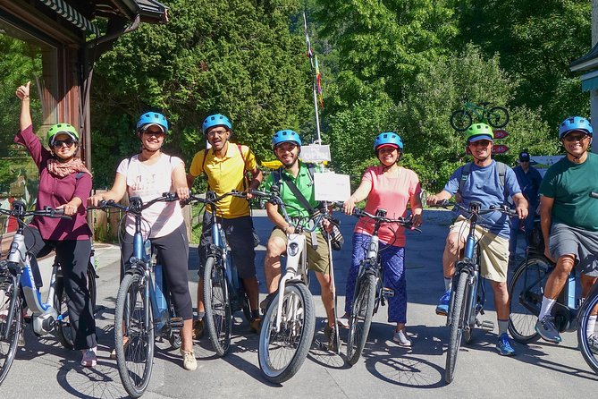 Interlaken 3-Hour Guided E-Bike Tour with a Farm and Ancient Villages Visit - Getting set up at Flying Wheels and meeting your guide