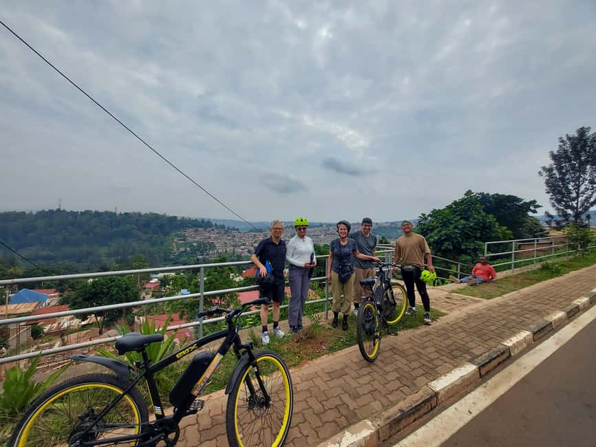 Kigali E-Bike City Tour with Breakfast - Biryogo Car Free Food Street + Imbuga City Walk
