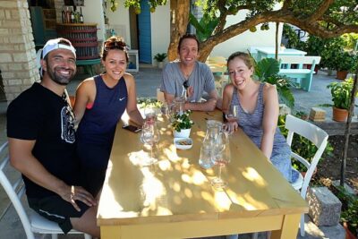 Korcula Bike & Wine Tour | Wine Tasting in Lumbarda - Pedal through Lumbarda: stone walls, sea views, and wine talk on the way