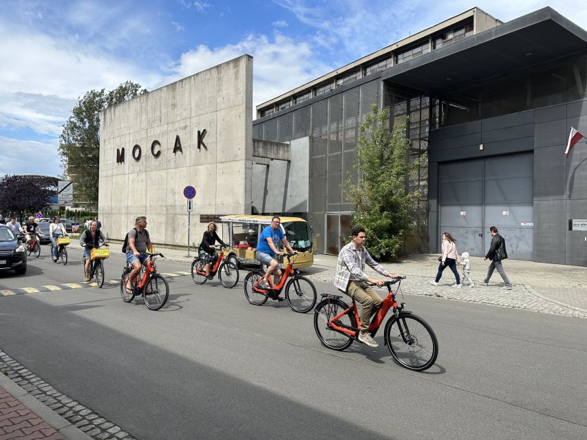 Krakow: 3-Hour Small Group Tour on E-Bike - Kazimierz (Jewish quarter): quiet streets, synagogues, and plac Nowy