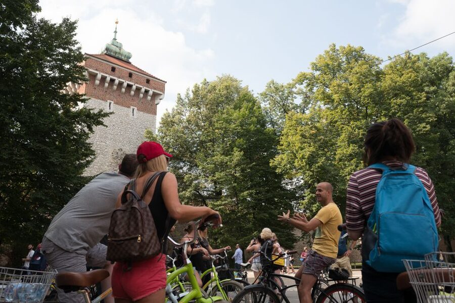 Krakow: Bike Tour of Old Town, Jewish Quarter and the Ghetto - The WWII ghetto areas and the Schindler’s List connection