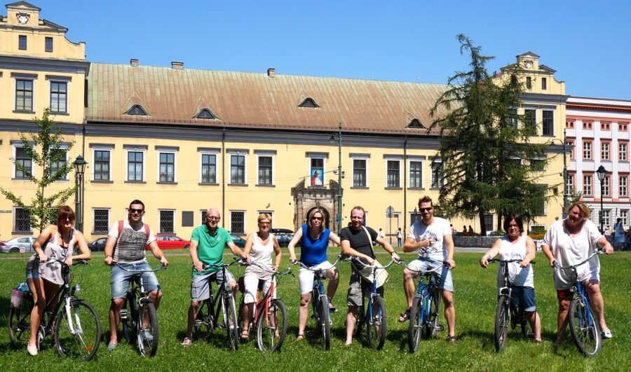 Krakow: Highlights of Krakow Bike Tour - Small Group - Church on the Rock and the “wait, we’re still in the center?” effect