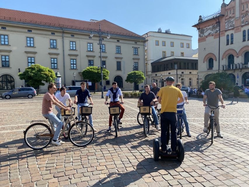 Krakow: Old Town Bike Tour with a Guide - Old Town Square plus the Royal Route: where the story starts