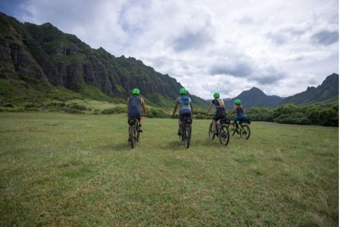 Kualoa Ranch: Novice E-Bike - Stops for Photos, Movie Sites, and Ranch Stories