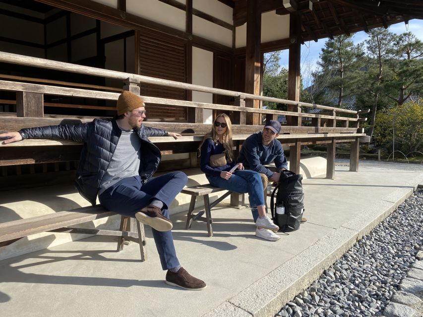 Kyoto: Afternoon Bamboo Forest and Monkey Park Bike Tour - Togetsu-kyo Bridge: the quick scenic finish