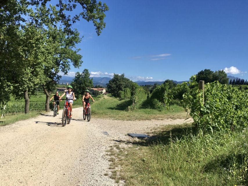 Lazise: Bike Tour and Wine Tasting - E-bikes, helmets, and the realistic 20 km plan