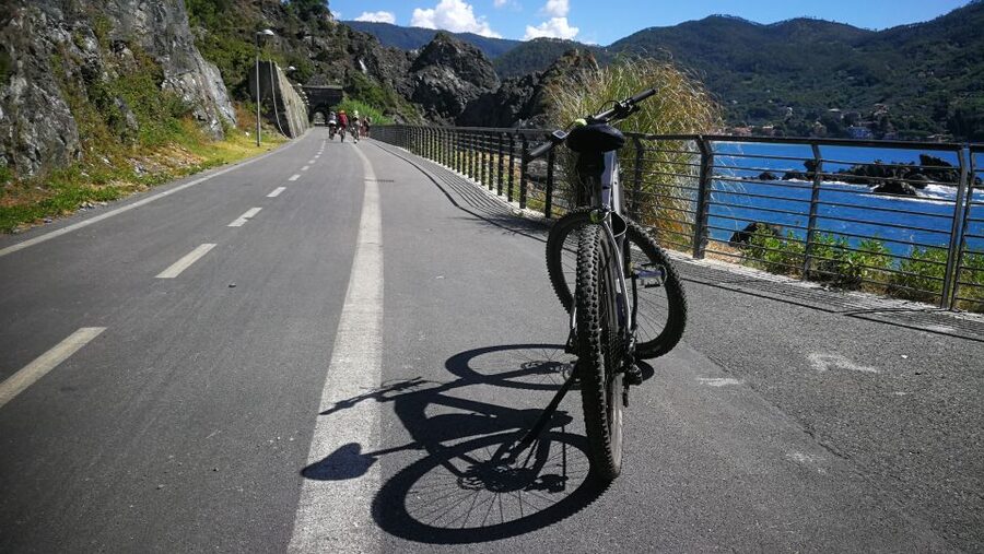 Levanto: Guided E-Bike Tour in Framura with Wine & Focaccia - Framura’s Main Square View and the 1500-Year Tower
