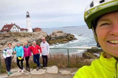 Lighthouse Bicycle Tour from South Portland with 4 Lighthouses - Spring Point Ledge Lighthouse (built 1897): shipwreck history with ocean air