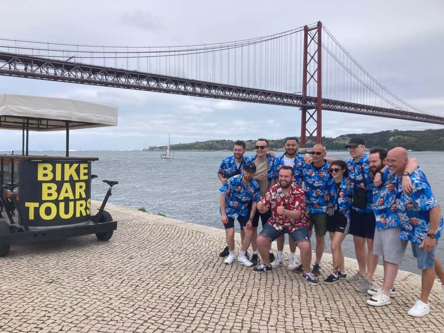 Lisbon: 1-Hour Beer Bike Tour with Draft Beer & Sangria Ride - What you actually do during the 1 hour ride