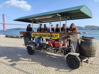Lisbon: Beer Bike Tour with Sangria and Beer - Meeting near SUD Lisboa and getting on board quickly