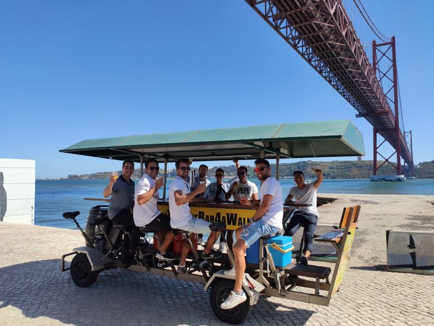 Lisbon: Beer Bike Tour with Sangria and Beer - Weather, pace, and practical tips (wind happens)