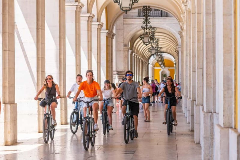 Lisbon Bike Tour: Downhill Downtown Lisbon to Belém - MAAT, Monument to the Discoveries, and Belem Tower: the Belém finale