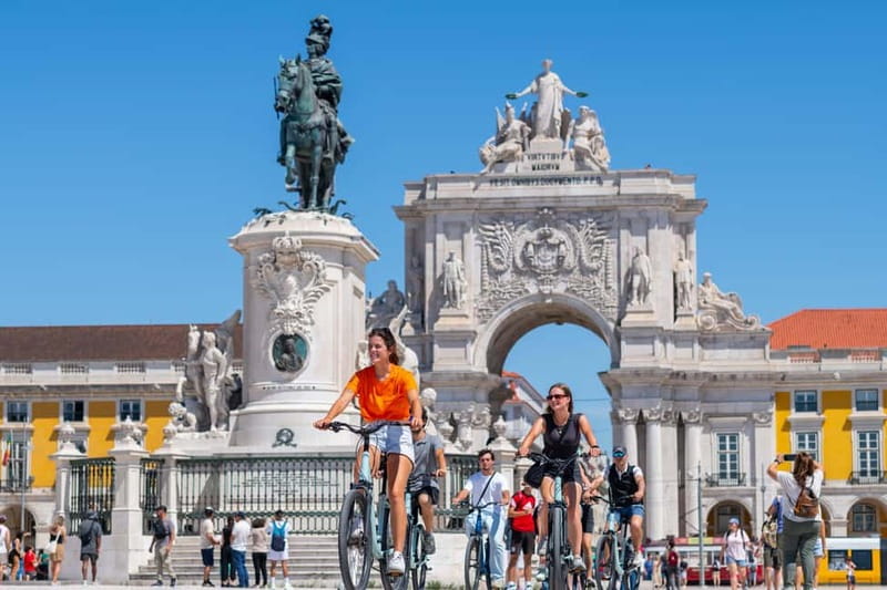 Lisbon: Bike Tour from Lisbon to Belém + Liquor & Pastry - Avenida da Liberdade and Lisbon Squares: The City Center Route That Makes Photos Easy
