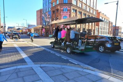 LIverpool beer or prosecco bike tour - Meeting at 31 Grafton St: How Logistics Affect Your Fun