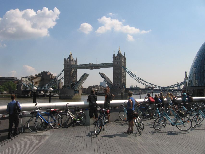 London: 3-Hour Sunset Bike Tour - Tower Bridge to St Katherine’s Dock: the fairytale opener you feel right away
