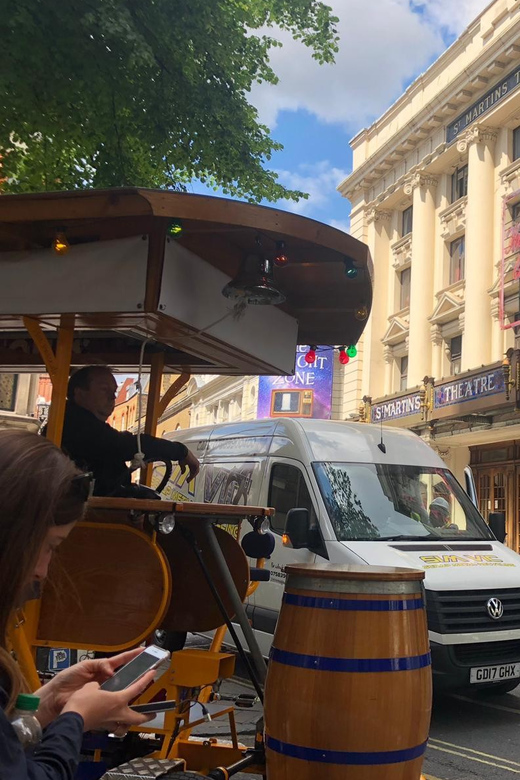 London: Piccadilly and Soho Beer Bike Tour - Piccadilly and Soho from a beer bike: what’s actually fun here