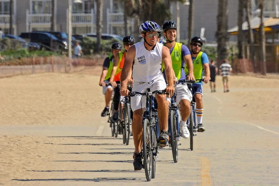 Los Angeles: LA in a Day Guided Electric Bike Tour - Getting Oriented on West Hollywood and Sunset Boulevard