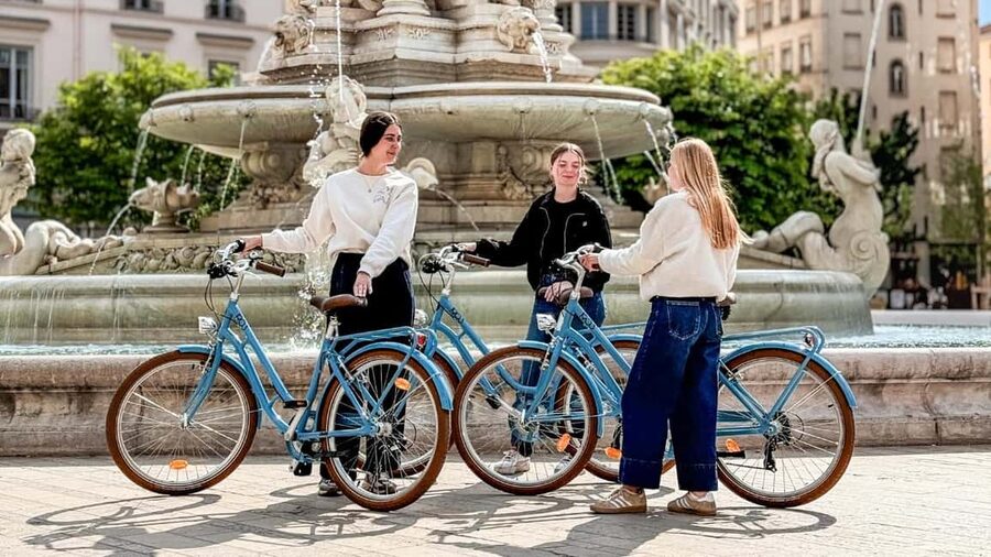 Lyon: Guided City Bike Tour - Terreaux and Bellecour: the city’s classic squares, seen from the saddle