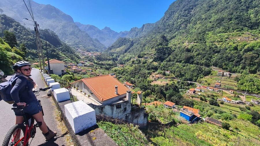 Madeira: Guided E-bike Tour of the North Coast - Through the tunnel and down into Santana’s countryside mood