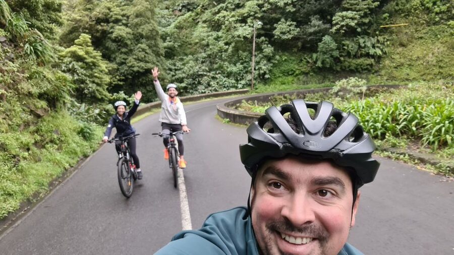 Madeira: Guided E-bike Tour of the North Coast - Returning via the old road: last views before the van