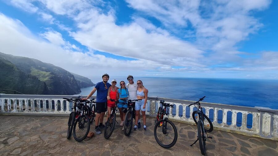 Madeira West coast: Guided Sightseeing E-Bike Tour - Prazeres to Lombada dos Marinheiros: Levadas, Terraces, Sea Views