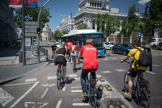 Madrid: 3 hour Guided Highlights Bike Tour with Optional Tapas - Optional tapas after the ride: how to turn the tour into lunch
