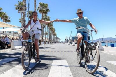 Malaga Bike Tour - Old Town, Marina & Beach - Picasso’s birthplace and Old Town streets you can read in motion