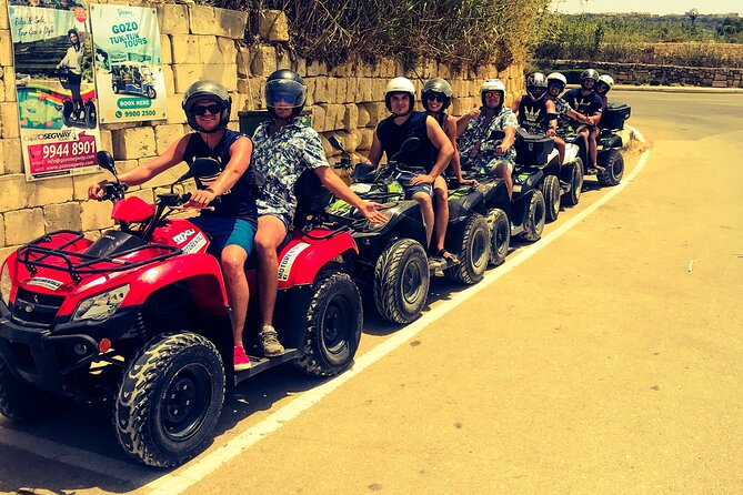 Malta Quad Bike Tour - Golden Bay swimming stop: the sandy finish