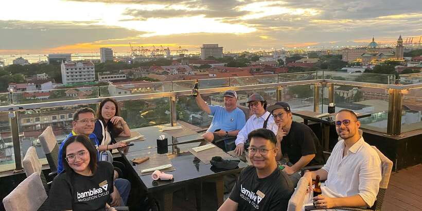 Manila: Guided Sunset Bamboo Bike Tour in Intramuros - A Local Bar Stop, Plus a Dessert Moment to Keep You Smiling