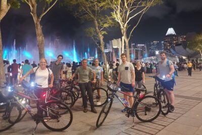 Marina Bay Night Cycling Tour - Flyer views and F1 pit vibes: the stops that feel special