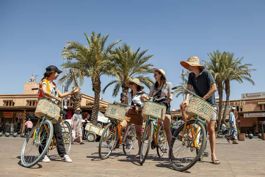 Marrakech: Cultural Bicycle Tour with Pastry and Tea - Starting at Pikala Bikes: the ride gets real fast