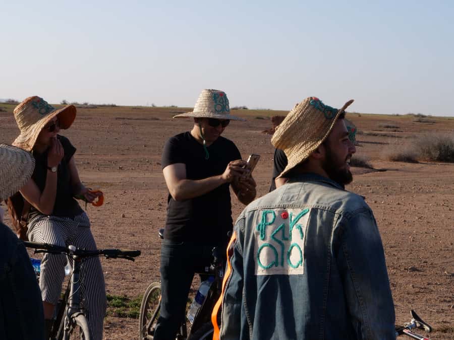Marrakech: Cycling Tour in Palm Groove with Local Breakfast - Tea stop with host Aziz: breakfast that actually teaches you something