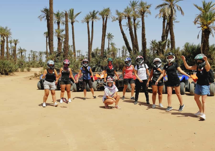 Marrakech Desert & Palm Grove Quad Bike Tour - Who should book this quad bike tour