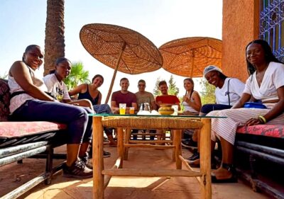 Marrakech Desert & Palm Grove Quad Bike Tour - Getting there: AC minivan pickup to the Palmeraie start