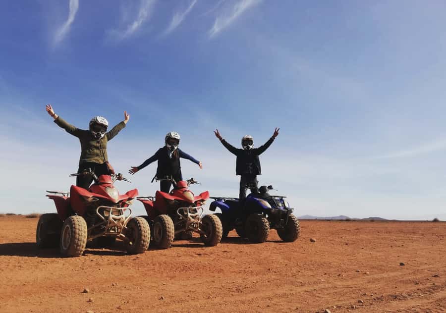 Marrakech Desert & Palm Grove Quad Bike Tour - How guides and group size affect the vibe