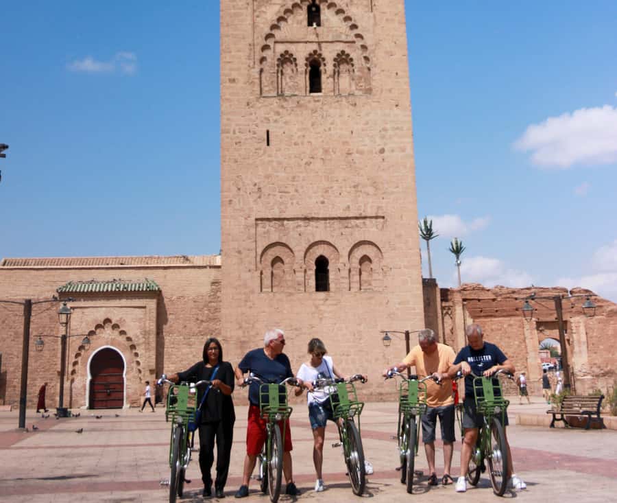 Marrakech : Electric Bicycle City Tour - Meeting at Sofitel Esplanade: the easiest way to start