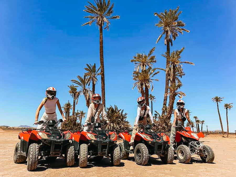 Marrakech: Quad Bike Tour to Palm Oasis and Jbilat Desert - Palm Grove Quad Biking Near Marrakech: What You’re Really Doing