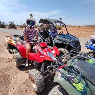Marrakech: Quad Bike Tour to Palm Oasis and Jbilat Desert - Hotel Pickup and the Minibus Ride Out of Central Marrakech