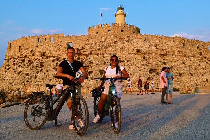 Mediaeval Rhodes E-bike Highlights Photo Tour Morning/Sunset - Why a medieval Rhodes e-bike works better than walking