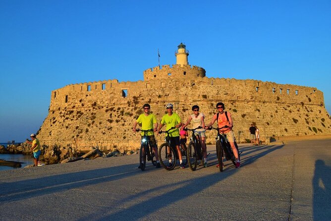 Mediaeval Rhodes E-bike Highlights Photo Tour Morning/Sunset - Monte Smith hill: Hellenistic stadium, Roman Odeon, and the Helios festival vibe