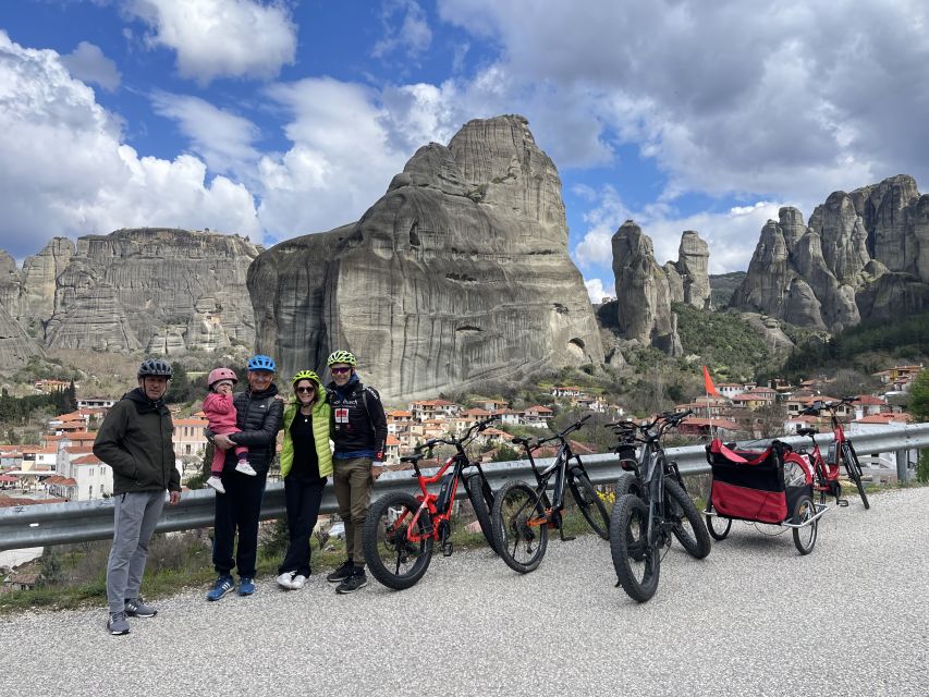 Meteora: E-Bike Epic Sunset Tour With Local Guide & Drink - Seeing all six active monasteries in one ride