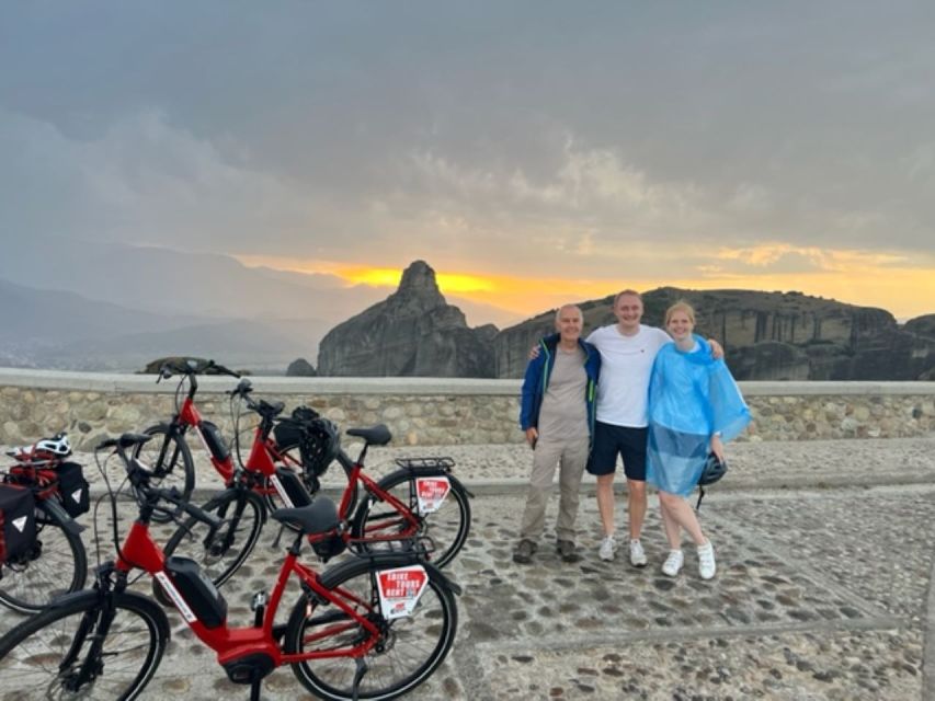 Meteora: E-Bike Epic Sunset Tour With Local Guide & Drink - Rousanou, Great Meteor, and Varlaam: where the views hit hardest