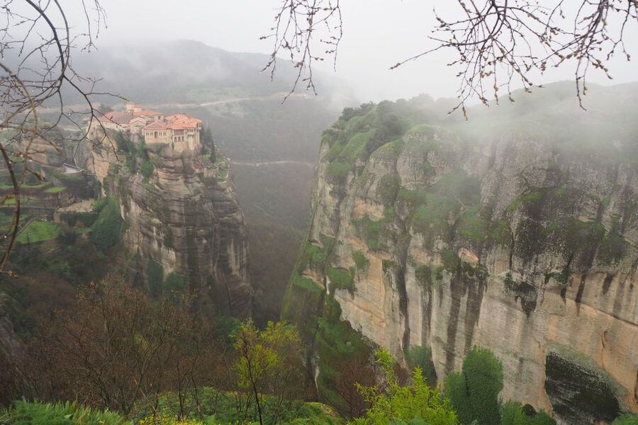 Meteora Electric Bike Tour - Included comforts: helmet, snack, water, and rain gear