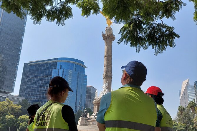 Mexico City E-Bike Tour with a taco and churros stop - Zócalo and El Ángel: Mexico City’s pulse points