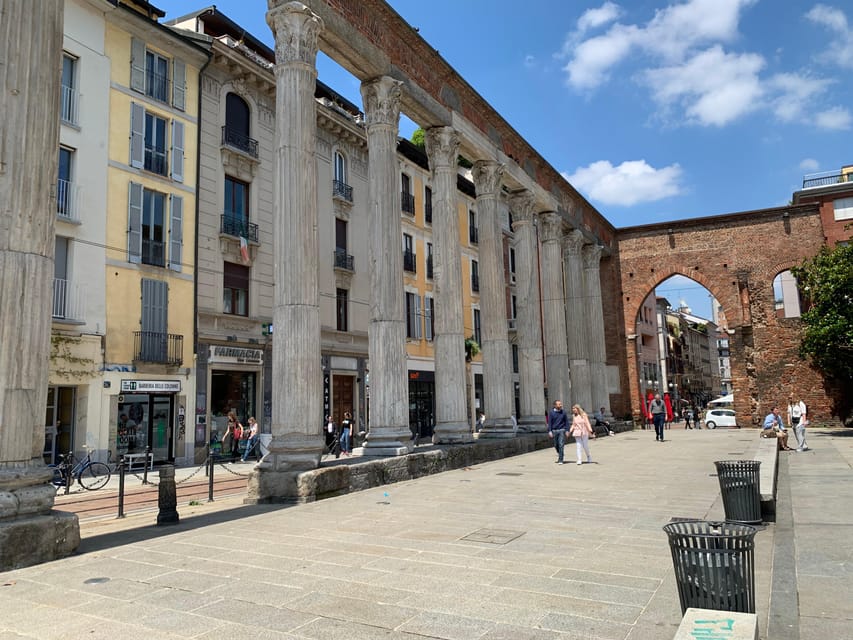 Milan: City Highlights Bike Tour - Santa Maria delle Grazie: The Last Supper stop (outside the church)
