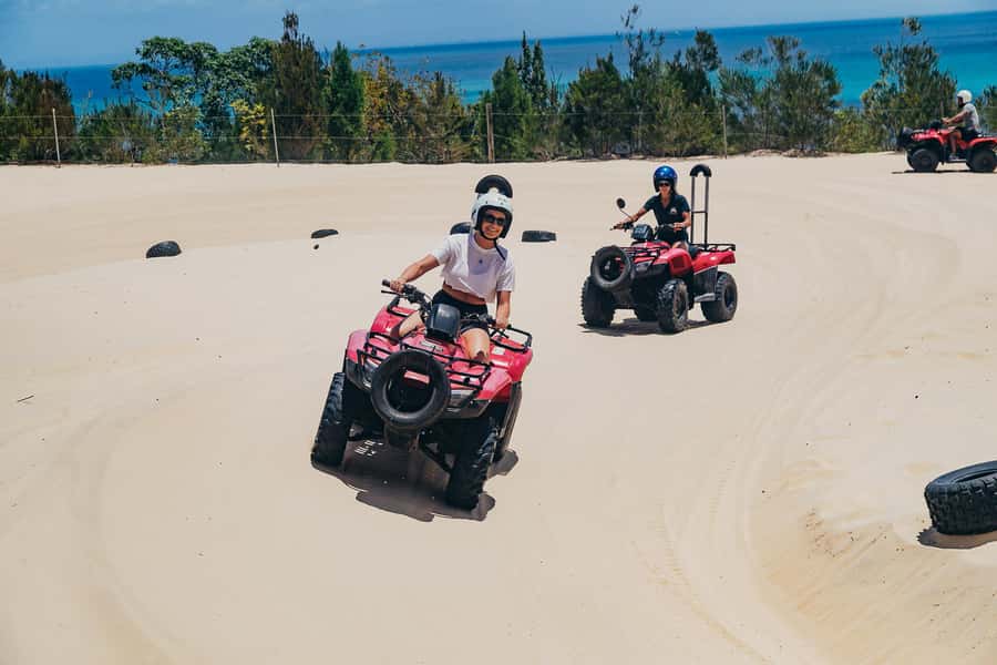 Moreton Island: Tangalooma Day Trip with ATV Quad Bike Tour - Tangalooma Resort Day Pass: The Real Value of Having a Base