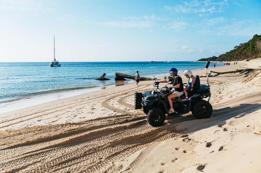 Moreton Island: Tangalooma Day Trip with ATV Quad Bike Tour - Eco Centre and Eco Rangers: Dolphins, Birds, and the Night-Pod Story